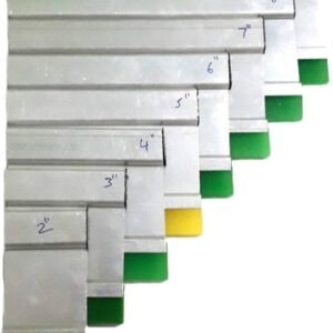 Aluminium Screen Printing Squeegee Blade (2 to 9 inch)
