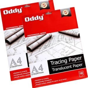 Oddy 95 GSM Tracing Butter Paper - 100 Sheets