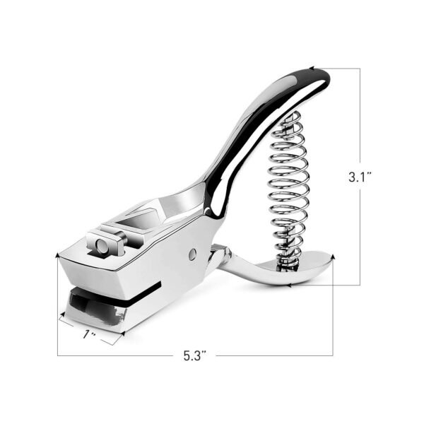 PVC ID CARD CUTTER Badge Hole Slot Punch for ID Cards Hand Held