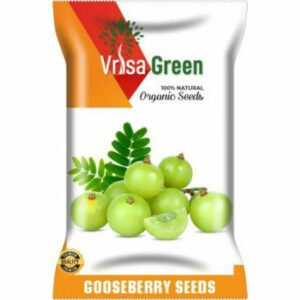 Vrisa Green Gooseberry Organic Seeds - 50 Per Packet